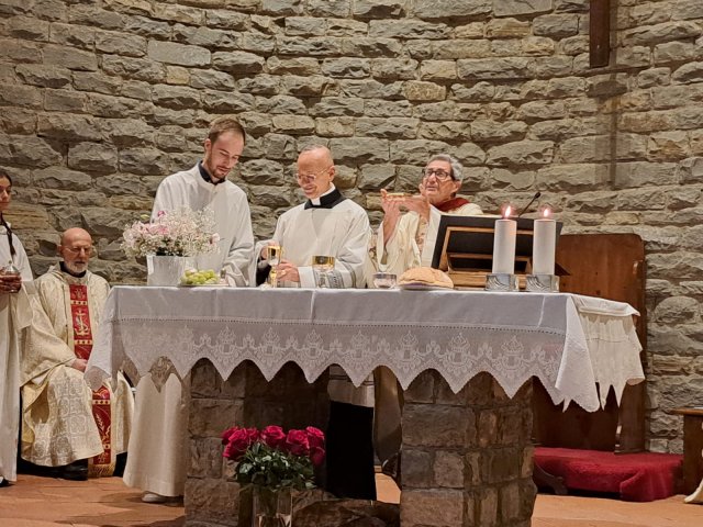 21.09.2024 -50° Anniversario sacerdotale p.Giuliano Riccadonna e saluto a p.Giuseppe Tsongo